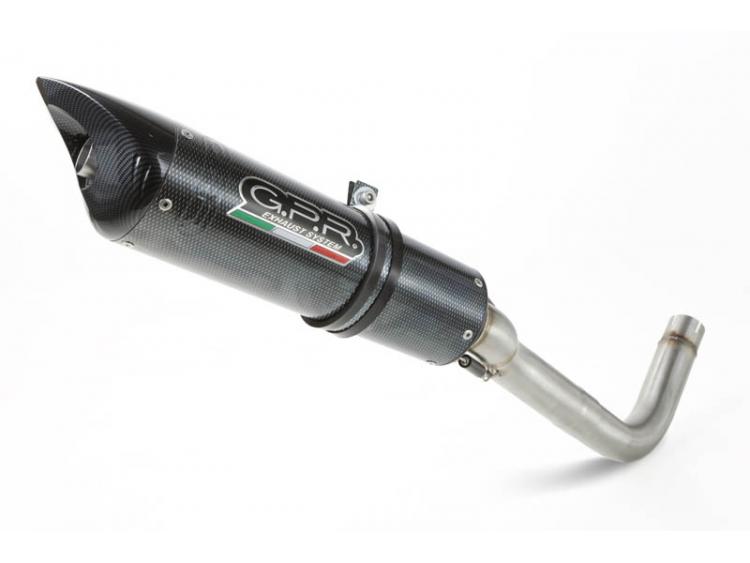 CBR 600 RR 2005/06  HOMOLOGATED SLIP-ON CATALIZED  TIBURON POPPY