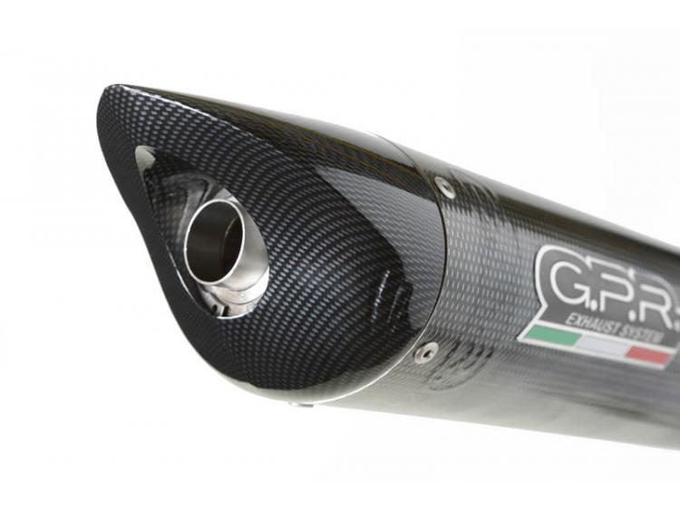 CBR 600 RR 2007/16 HOMOLOGATED SLIP-ON EXHAUST  TIBURON POPPY