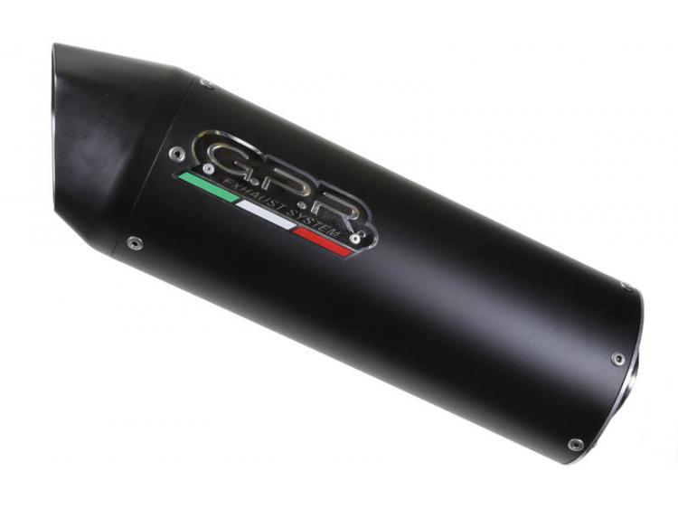 SILVER WING 600 SW-T 2007/16 HOMOLOGATED SLIP-ON EXHAUST  FURORE NERO