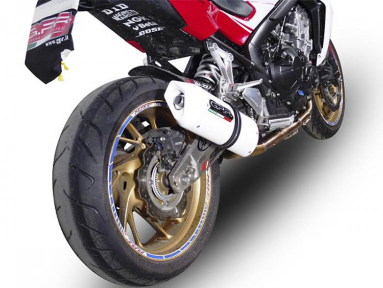 CB 650 F 2014/16 HOMOLOGATED FULL EXHAUST  ALBUS CERAMIC