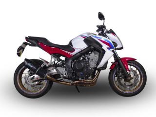CB 650 F 2017/18 e4 HOMOLOGATED FULL EXHAUST  FURORE EVO4 CARBON
