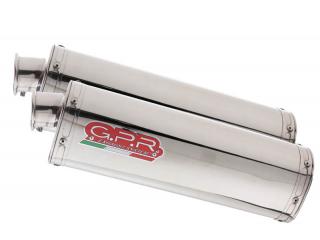 VFR 800 V-TEC 2002/13 PAIR HOMOLOGATED SLIP-ON EXHAUST  TRIOVAL