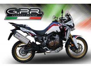 CRF 1000 L AFRICA TWIN 2015/17 HOMOLOGATED SLIP-ON EXHAUST  SONIC INOX