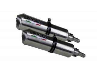 CB 1100 SF X-ELEVEN 1997/06 PAIR HOMOLOGATED SLIP-ON EXHAUST  SATINOX 
