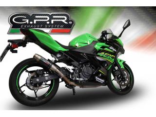 NINJA 400 2018/20 e4 HOMOL.SLIP-ON EXHAUST  DEEPTONE CARBON