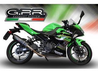 NINJA 400 2018/20 e4 HOMOL.SLIP-ON EXHAUST  FURORE EVO4 NERO