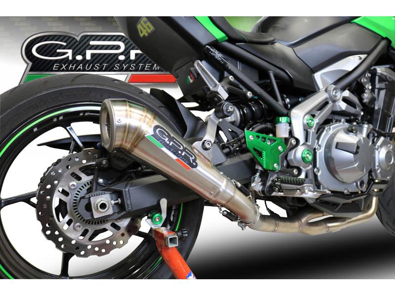 GPR EXHAUST SYSTEM COMPATIBLE FOR KAWASAKI Z 900 E 2017/19 e4 