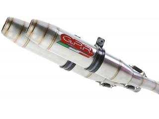 Z 1000 SX 2017/19 e4 PAIR HOMOLOGATED SLIP-ON EXHAUST  DEEPTONE INOX