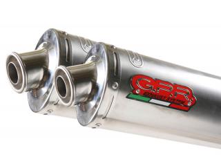 ZX-10R 2006/07  HOMOLOGATED  PAIR BOLT-ON EXHAUST  INOX TONDO / ROUND
