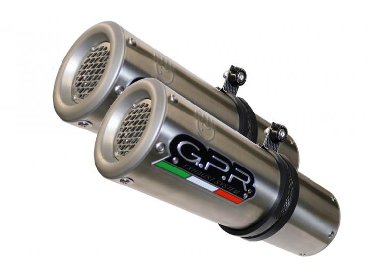 ZZR 1400 2017/20 e4 PAIR HOMOLOGATED SLIP-ON EXHAUST  M3 INOX 