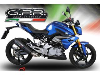 G 310 R-GS 2017/19 e4 HOMOLOGATED FULL EXHAUST GP EVO4 BLACK TITANIUM