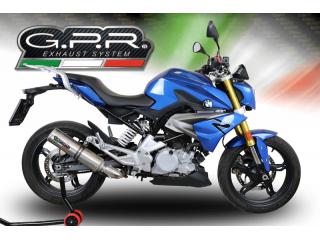 G 310 R-GS 2017/19 e4 HOMOLOGATED FULL EXHAUST M3 TITANIUM NATURAL