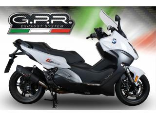 C 650 SPORT 2016/20 e4 HOMOLOGATED SLIP-ON EXHAUST  GP EVO4 BLACK TITANIUM