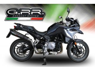 F 700 GS 2016/18 e4 HOMOLOGATED SLIP-ON EXHAUST  GP EVO4 POPPY