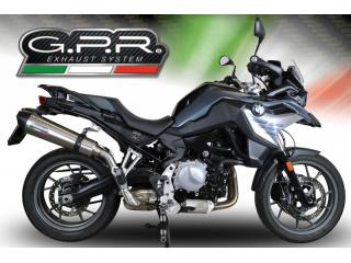 F 700 GS 2016/18 e4 HOMOLOGATED SLIP-ON EXHAUST  GP EVO4 TITANIUM