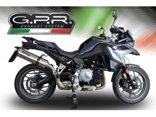 F 700 GS 2016/18 e4 HOMOLOGATED SLIP-ON EXHAUST  SATINOX