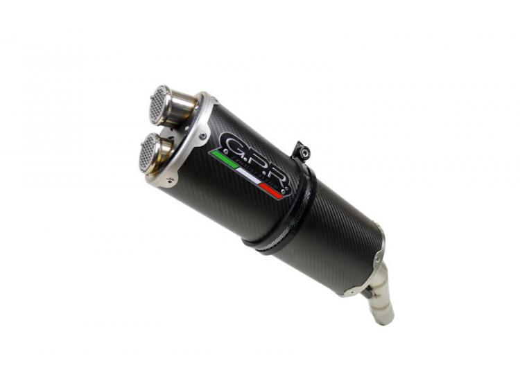 F 750 GS 2018/19 e4 HOMOLOGATED SLIP-ON EXHAUST  DUAL EVO4 CARBON