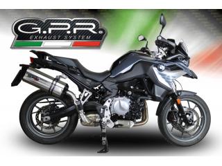 F 750 GS 2018/19 e4 HOMOLOGATED SLIP-ON EXHAUST  SONIC INOX