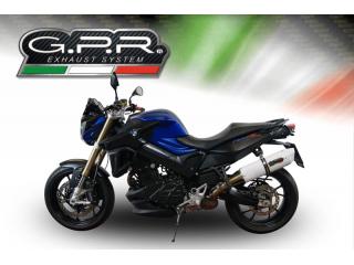 F 800 R 2009/14 HOMOLOGATED SLIP-ON EXHAUST  ALBUS CERAMIC