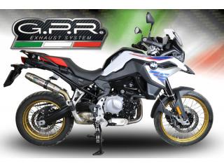 F 850 GS - ADVENTURE 2018/19 e4 HOMOLOGATED SLIP-ON EXHAUST  DEEPTONE INOX