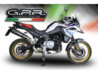 F 850 GS - ADVENTURE 2018/19 e4 HOMOLOGATED SLIP-ON EXHAUST  GP EVO4 POPPY