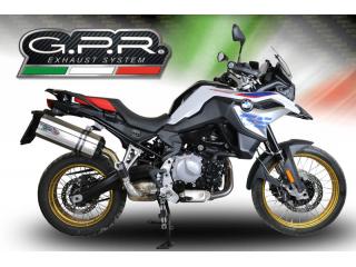 F 850 GS - ADVENTURE 2018/19 e4 HOMOLOGATED SLIP-ON EXHAUST  SONIC INOX