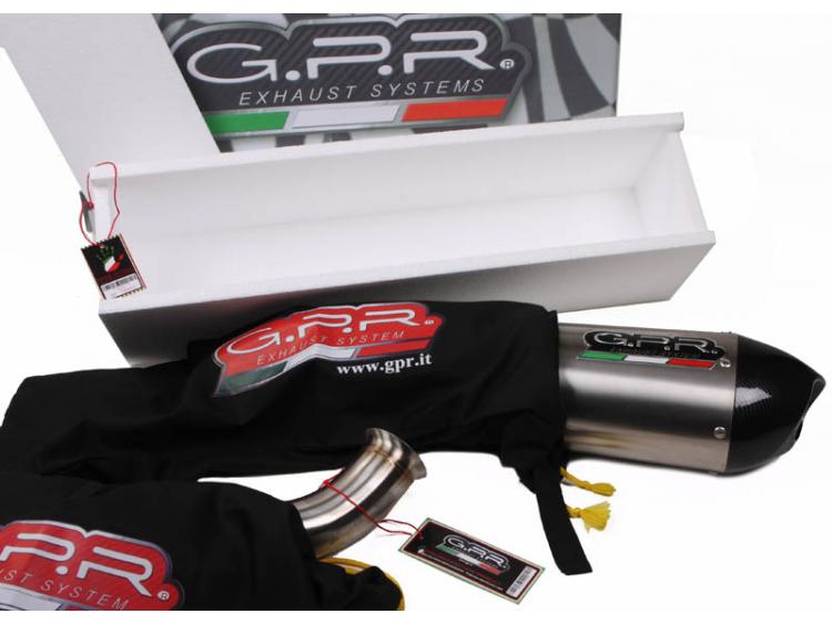 YZF R6 2003/05 HOMOLOGATED SLIP-ON EXHAUST  DEEPTONE INOX