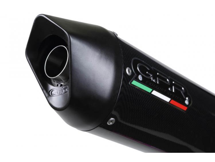 MT-07 2014/2016 HOMOLOGATED FULL EXHAUST CATALIZED FURORE CARBON