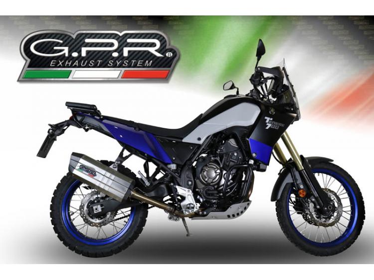 TENERE 700 2019/20 e4 HOMOLOGATED SLIP-ON EXHAUST  SONIC TITANIUM
