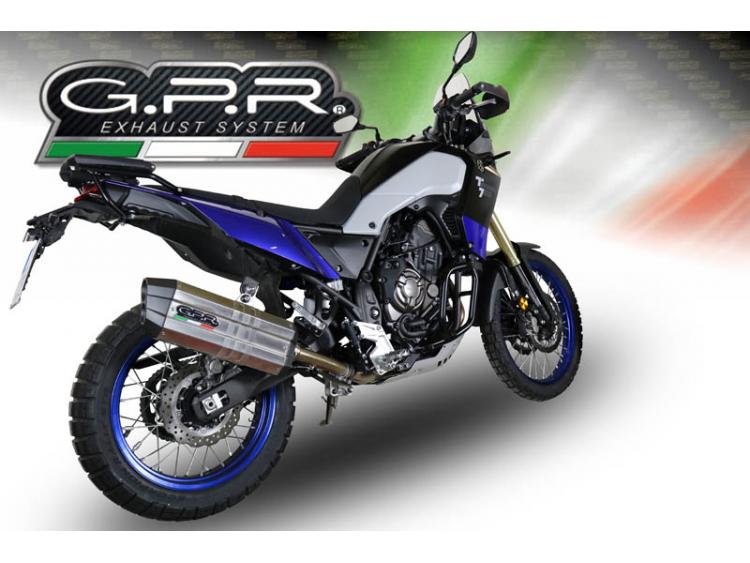 TENERE 700 2019/20 e4 HOMOLOGATED SLIP-ON EXHAUST  SONIC TITANIUM