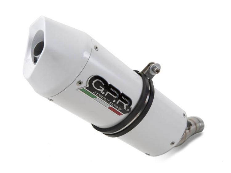 MT-09 / FZ-09 2014/16 HOMOLOGATED SLIP-ON EXHAUST CATALIZED ALBUS CERAMIC