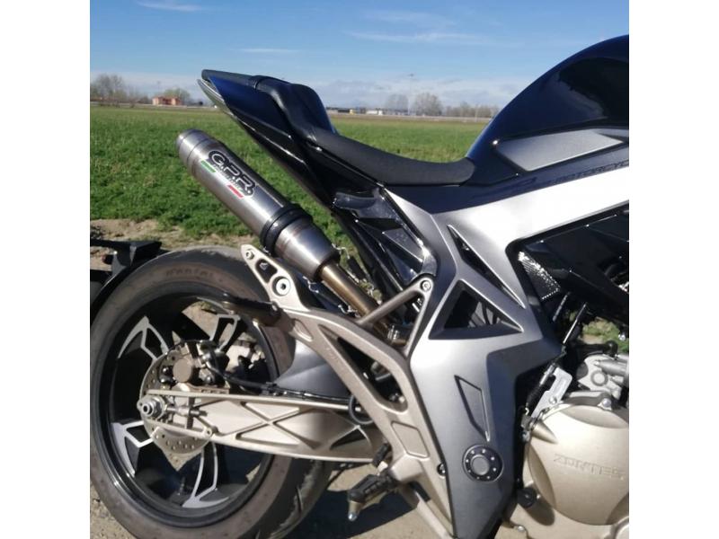 GPR EXHAUST SYSTEM COMPATIBLE FOR ZONTES ZT 310 R 2018/19 e4 
