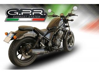 CMX 500 REBEL 2018/20 e4 HOMOLOGATED SLIP-ON EXHAUST  GHISA 