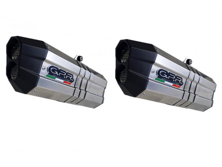 K 1600 GT 2010/16 PAIR HOMOLOGATED SLIP-ON EXHAUST  SONIC TITANIUM
