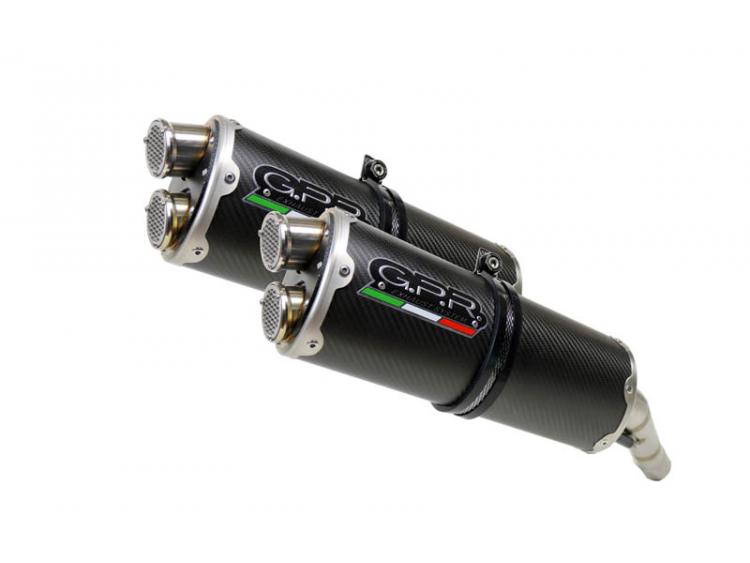 K 1600 GTL 2017/20 e4 PAIR HOMOLOGATED SLIP-ON EXHAUST  DUAL EVO4 CARBON