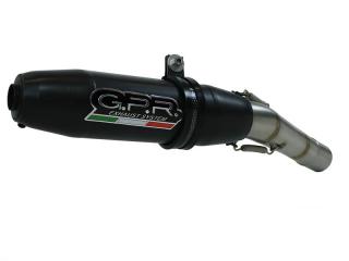 CBR 125 R 2011/16 HOMOLOGATED SLIP-ON EXHAUST  DEEPTONE NERO
