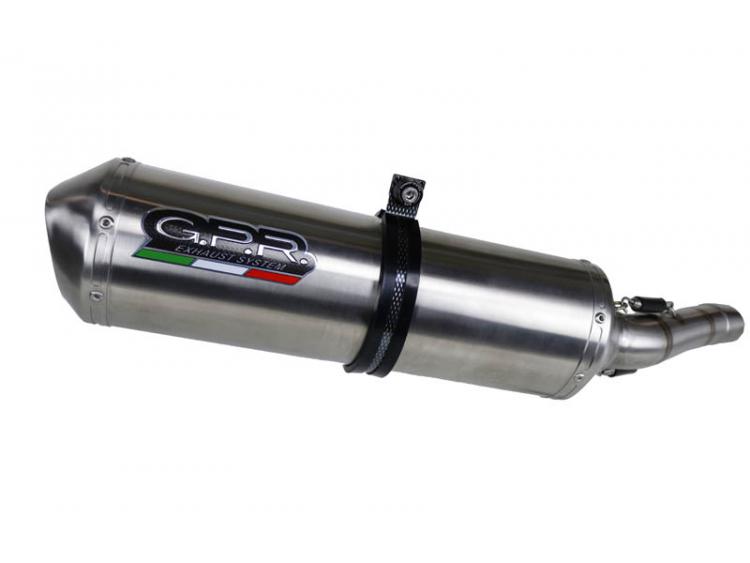 CBR 250 R 2010/14 HOMOLOGATED SLIP-ON CATALIZED  SATINOX 
