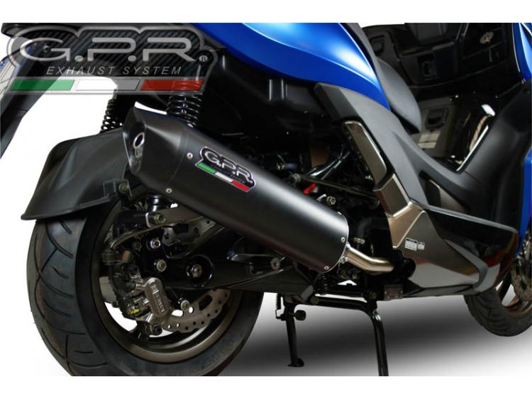 SH 300 I.E. 2016/20 e4 HOMOLOGATED FULL EXHAUST  MAXY 4ROAD