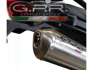 CB 500 F 2013/16 HOMOLOGATED SLIP-ON EXHAUST  SATINOX 